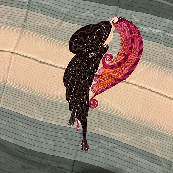 Etre Beauty and the Beast Silk Scarf - Picture 5 of 9